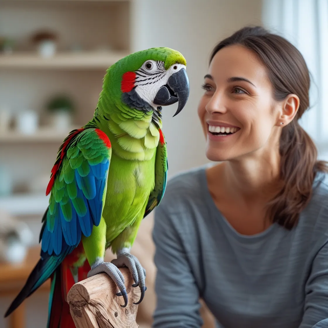 چگونه طوطی سخنگو تربیت کنیم؟