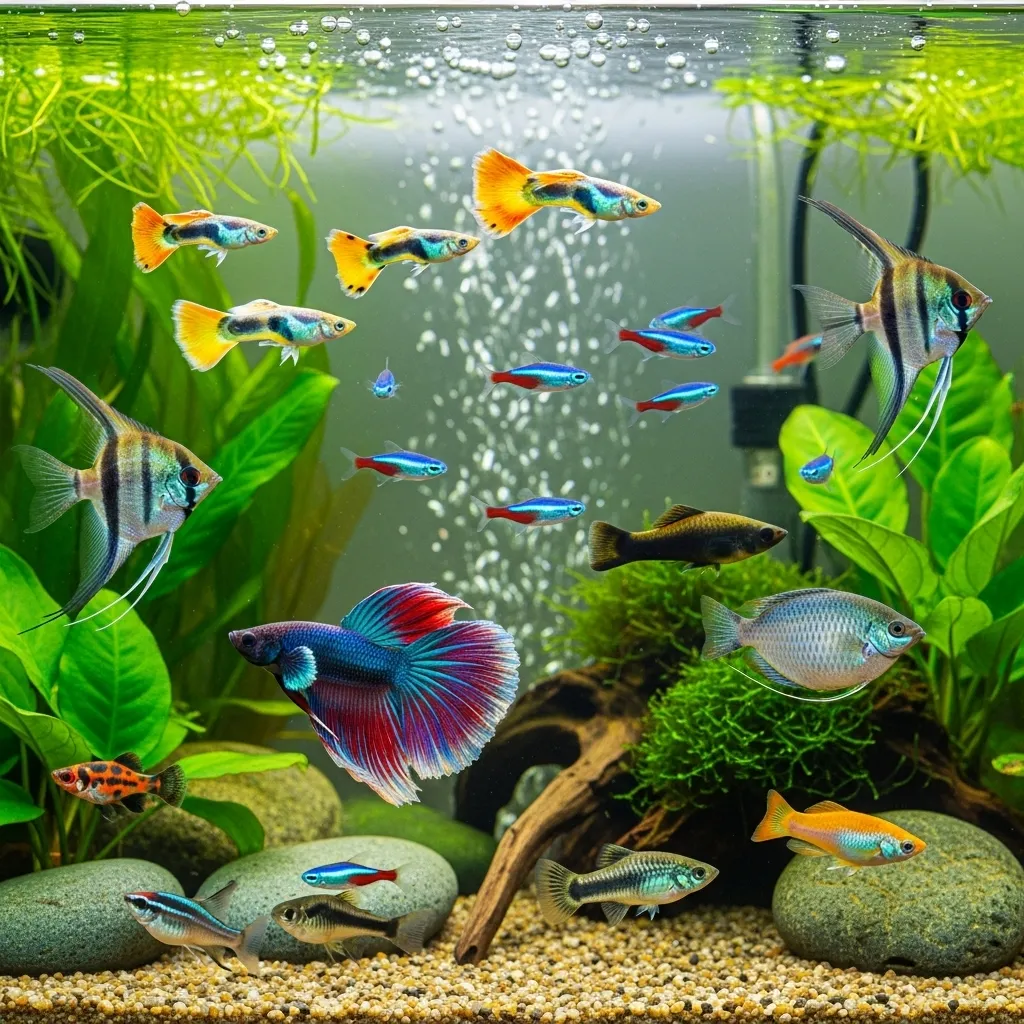 ماهی زیبا برای آکواریومهای خانگی