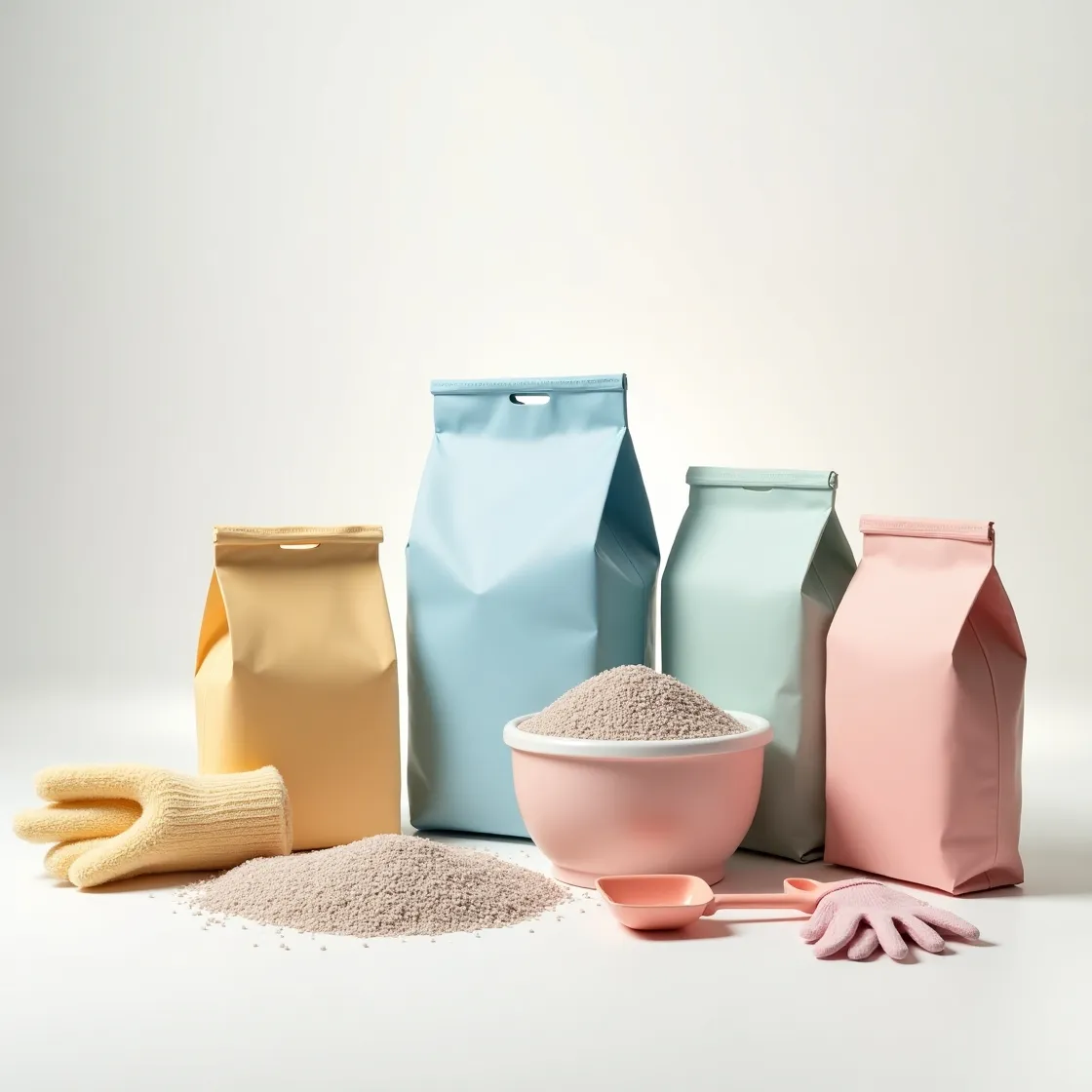 خاک یکبار مصرف (Biodegradable Litter)