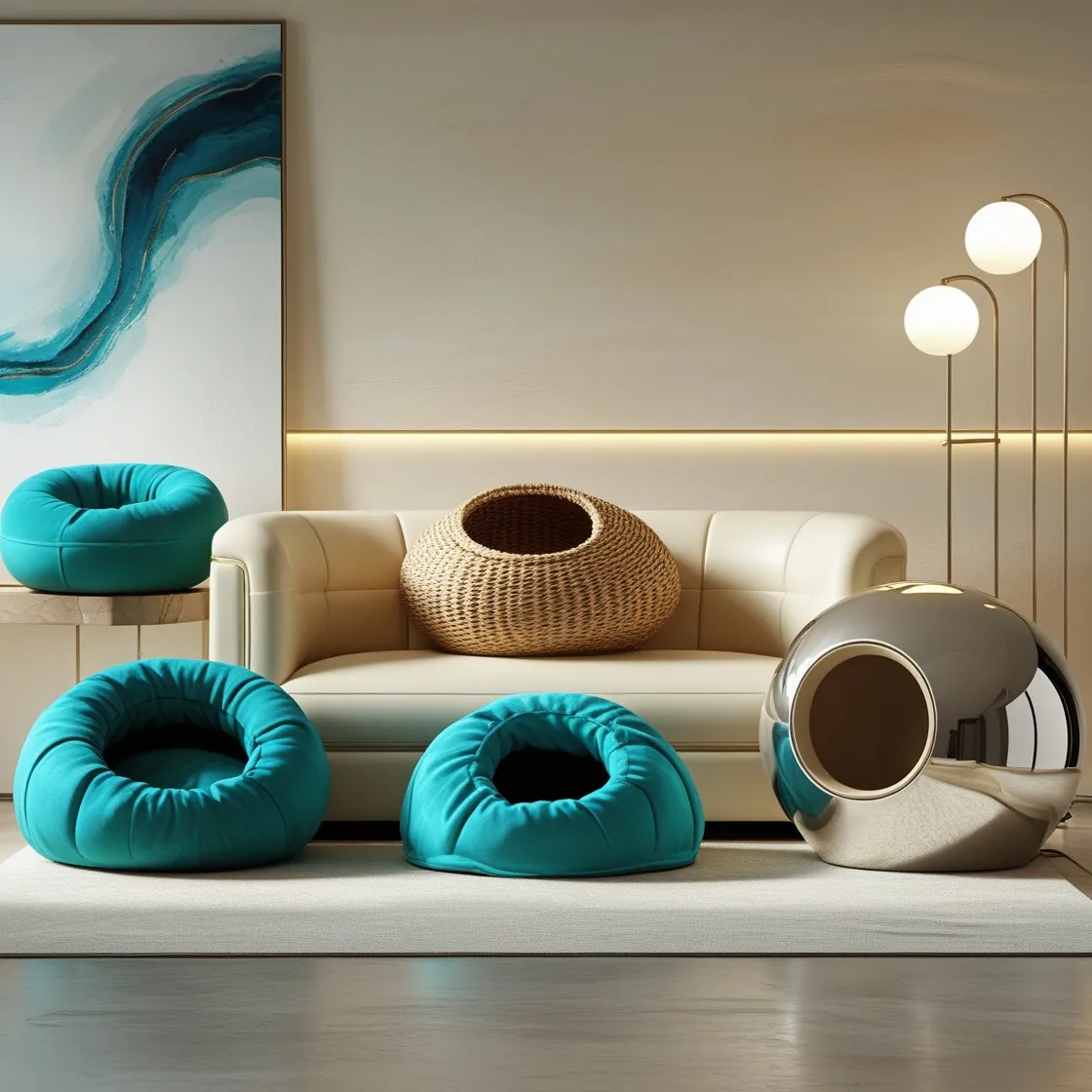 جای خواب برای سگ و گربه